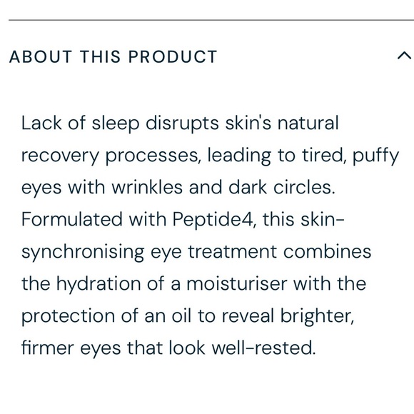 ELEMIS Peptide4 Eye Cream - Purple and Silver - Picture 2 of 10